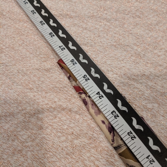 Vintage Christian Dior 100% silk tie tan red brown - Picture 6 of 8
